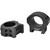 Warne Hyperlite Scope Rings Matte Black 1 in. Low - 8500M