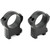 Warne Mountain Tech Scope Rings Matte Black 35mm Ultra High - 7244M