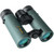 Alpen Wings Binoculars 10X34 Wide Angle, Open Bridge, BAK4 Glass, Green - 547