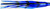 Billfisher TT62-BWM Tuna Tail Skirt - 6", Blue/White Black Mackerel - TT62-BWM