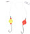 Sea Striker DT1 Bluefish Fireball - Rig, 1" Red & Yellow Floats, 40Lb - DT1
