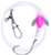 Eagle Claw L913 Lazer Sharp Fluke - Rig w/Spin-N-Glo Pink 2/0 Nickel - L913