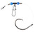 Sea Striker SSDR1303 Drum Rig 3oz - 13/0 inline circle hook 60lb mono - SSDR1303