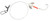 Sea Striker 765-WH Spin-n-Glo Fluke - Rig, 1/0 Nickel Wide Gap Hook, 42" - 765-WH