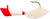 Gags GGSD18-07 Shad Dart, 1/8 oz - Red/White, 3/Pack - GGSD18-07 Gags GGSD18-07 Shad Dart, 1/8 oz - Red/White, 3/Pack - GGSD18-07