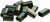 Billfisher MSS1.3B-100 Super Single - Sleeves Black 100-125Lb 100Pk - MSS1.3B-100