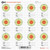 Allen 15616 EZ Aim 13.5 X 13.5 - Paper Load Development Target, 25 - 15616