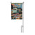 Rivers Edge 2749 Lawn Flag 14in x - 22in with Pole - Happy Place - 2749
