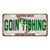 Rivers Edge 2694 Vanity License - Plate 12in x 6in - Goin' Fishing - 2694 Rivers Edge 2694 Vanity License - Plate 12in x 6in - Goin' Fishing - 2694