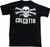 Calcutta CBXL Original Logo Short - Sleeve T-Shirt, XL Black - CBXL