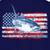 Calcutta FT-NVY-S Flag Tuna T-Shirt - Pocket Navy SM - FT-NVY-S