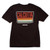 Calcutta LP-BLK-M License Plate - Short Sleeve Garment Dyed T-shirt - LP-BLK-M
