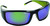 Sea Striker 280 Thresher Sunglasses - Black Frame/Grn Mirror/Brn - 280