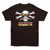 Calcutta GLAS-BLK-2XL Original Logo - with Glasses Short Sleeve T-shirt - GLAS-BLK-2XL