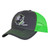 Fish Monkey FM75-CHNG Hat Scream'n - Monkey Poly Patch Charcoal/Neon - FM75-CHNG