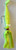 Blue Water Candy 60497 16oz. MoJo - Loaded w/9" Shad Chartreuse - 60497