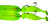 Blue Water Candy 60236 Tandem Rig - 9", 8 oz/4 oz, Chartreuse on Purple - 60236