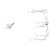 Blue Water Candy 60475 6-Arm - Umbrella with 3oz. Jig White - 60475