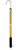 Sea Striker SS224G Gold Anodized - Aluminum Gaff 2' Stainless Hook 2" - SS224G