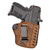 Versacarry CFD2111 Comfort Flex - Deluxe Holster, IWB, Polymer/Brown - CFD2111