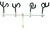 Driftmaster T-118-H T-Bar System - 10" Tall w/4 Rod Holders - T-118-H