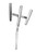 Tigress 88158 Triple Aluminum Kite - Rod Holder / Bent Butt Brushed - 88158
