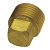 T&H Marine - Garboard Plug - 1/2in Brass - BE-PL-54836-DP