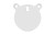 Birchwood Casey - 6" 3/8" Steel Trgt Round Plate - BC-RND6-38