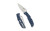 Spyderco - Endela Ltwt Cpm 3.41" Blue - C243PCBL Spyderco - Endela Ltwt Cpm 3.41" Blue - C243PCBL