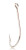 Mustad - Oshaughnessy Hook - Duratin Sz2 8pk -