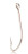 Mustad - Oshaughnessy Hook - Duratin Sz4 8pk -