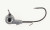 Missile Baits - Eyeroll Jighead - 1/4 3/0 2pk Plain -