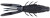 Rapala - Crush City Bronco Bug - 4in 6pk  Black N Blue -