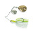 Duckett - Water Slash Spinnerbait - 1/2oz Dbl Col Wht Chart - MXWSDC1/2 WC