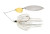 War Eagle - Nickel Frame Spinnerbait - 1/2oz Hco/wl White/slvr -