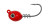 1Standard - 1Standard 1/8oz Dock Shooter Jighead 3pk - Red