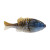 Berkley Powerbait Gilly 130 - Ike's Green Pumpkin Blue Flash