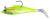 Betts Halo Shad 1/2 oz Chartreuse 3pk
