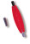 Betts Slotted Peg Cigar 3" Red 100Pk