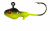 Big Bite Baits Big Bite Minnow Jig 8pk - 1/8 oz Black/Chartreuse