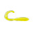 Bobby Garland 2" Hyper Grub 18pk - Pearl Chartreuse