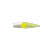 Bobby Garland 1.25" Itty Bit Slab Slay'R  20pk - Bone White / Chartreuse