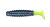 Charlie Brewers 1.5" Crappie/Panfish Slider Grubs 18/pk - Star Light Chartreuse Tail