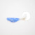 Crappie Slammers 10ct Grub Shad - Blue Crystal