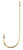 Eagle Claw - 202A Aberdeen Gold sz2/0 8pk