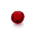 Eagle Claw 8mm Faceted Glass Beads - Red