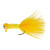 Eagle Claw Pro-V Crappie Chenille Jig, 1/32 oz Yellow 6ct