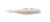 Yamamoto 3" SCOPE SHAD / PEARL WHITE (10 PACK)
