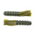 Googan Baits 4" Doob Tube 6pk - Green Pumpkin