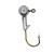 Head Hunter - 1/24oz Round Head Unpainted Bronze Hook 100pk